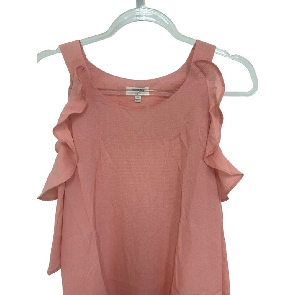 Umgee Pink Ruffle Blouse - Picture 3 of 3